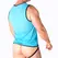 Macho Blue T-Shirt S/M - Lightweight Performance Polyamide Top