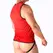 Macho Sport Red T-Shirt S/M - Lightweight Performance Polyamide Blend