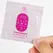 Secret Play Lubrikant sa Aromom Jagode Jednokratno Pakovanje 2ml Veganska Formula