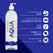 AQUA Quality Water-Based Lubricant 1000ml - Odorless, Skin-Friendly Formula