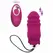 ToyJoy Sunny Side Up & Down vibrirajuće jaje daljinski upravljano Fuchsia 8 modova
