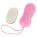 OHMAMA daljinski upravljano rotaciono jaje 7 modova Roze 8cm Silikon