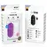 ONLINE Vibrating Egg Waterproof Model Purple 10 Modes Silicone Compact