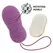 OHMAMA Remote Control Rotating Egg 7 Modes Silicone Purple 8cm