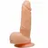 Baile Prime Dong Vibrirajuća i rotirajuća intimna mašina Prirodna 22 cm