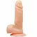 Baile Prime Dong Vibrirajuća i rotirajuća intimna mašina Prirodna 22 cm
