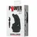 Baile Power Head Black Hand-Shaped Attachment for Massager TPR