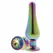 ToyJoy Twilight Bum Bijou Srednji aluminijumski čep sa duginim draguljem 11cm