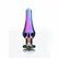 ToyJoy Twilight Bum Bijou Srednji aluminijumski čep sa duginim draguljem 11cm