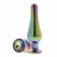 ToyJoy Twilight Bum Bijou Mali aluminijumski čep sa duginim kristalom 9.2cm