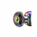 ToyJoy Twilight Bum Bijou Mali aluminijumski čep sa duginim kristalom 9.2cm