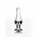 ToyJoy Diamond Bum Bijou Mali srebrni čep sa dekorativnim draguljem 9.2cm