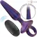 INTENSE Marlon Model 4 Vibrating Silicone Plug with Remote, Black