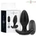 Intense Joey Wireless Anal Device 10 Vibration Modes Black Silicone 10cm
