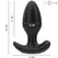 Intense Joey Wireless Anal Device 10 Vibration Modes Black Silicone 10cm