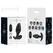 Intense Joey Wireless Anal Device 10 Vibration Modes Black Silicone 10cm