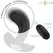 INTENSE Chandler Black 10-Mode Vibrating Anal Device with Remote, 9cm