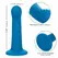 CalExotics Wave Rider Ripple Plavi Silikonski Čep sa Usisnom Bazom