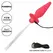 CalExotics Southern Lights Svetleći Silikonski Čep 10 Režima Roze
