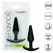 CalExotics Boundless Slim Silikonski Čep Fleksibilni 7.5cm Crni