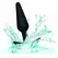 CalExotics Boundless Slim Silikonski Čep Fleksibilni 7.5cm Crni