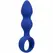 CalExotics Admiral Advanced Blue Silicone Beaded Intimate Plug 12cm