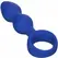 CalExotics Admiral Advanced Blue Silicone Beaded Intimate Plug 12cm