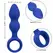CalExotics Admiral Advanced Blue Silicone Beaded Intimate Plug 12cm