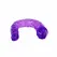 Baile Double Fleksibilni Intimni Uređaj Lila Jelly 29cm