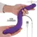 INTENSE Gunter Double Vibrating Model 40cm Purple Remote-Controlled