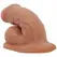 PRETTY LOVE Warnell Elastic Intimate Model 9.5 cm Mulato Color TPR
