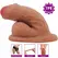 PRETTY LOVE Warnell Elastic Intimate Model 9.5 cm Mulato Color TPR
