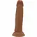 Pretty Love Quentin 18cm Anatomical Model Brown with Suction Base