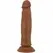 Pretty Love BW-008119LP-1 Anatomical Model 21cm Brown, TPR, Suction Base
