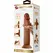 Pretty Love BW-008119LP-1 Anatomical Model 21cm Brown, TPR, Suction Base
