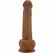 Pretty Love Tallen Anatomical Silicone Model Brown 22cm Suction Base
