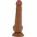 Pretty Love Tallen Anatomical Silicone Model Brown 22cm Suction Base