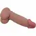 Pretty Love Sliding Skin Series Model - Brown, Suction Base, 19.4 cm