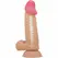 Pretty Love Sliding Skin Series TPR Model with Suction Cup 19.4cm Beige