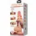 Pretty Love Sliding Skin Series TPR Model with Suction Cup 19.4cm Beige