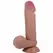 Pretty Love Skin Sliding Serija Intimni Model sa Usisnom Čašom Braun 20.5cm