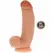 Get Real Silikonski Model 18 cm sa Usisnom Bazom, Ten Kože
