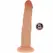 Get Real Silikonski Model 19 cm Ten Kože - Anatomski Oblik, Usisna Baza