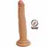 Get Real Dual Density Intimni Uređaj 19 cm Boje Kože Usisna Baza