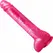 Baile Realistic Pink Model with Suction Cup - Soft PVC, 18 cm