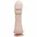 Baile Natural 23.5 cm TPR Anatomical Model with Suction Base, Beige