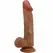 Baile Buraq Curved 24 cm Anatomical Model with Suction Base, Flesh