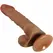 Baile Buraq Curved 24 cm Anatomical Model with Suction Base, Flesh
