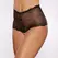 Passion and Pearl Visoka tanga sa bisernim akcentom od čipke Crna One Size