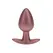 Ouch! Medium Silicone Plug Rose Gold 7.9 cm Comfortable Design
